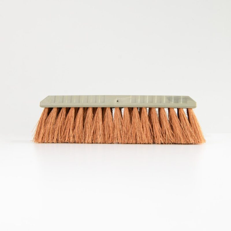 12" Sweeping Broom Natural Coco Fibre