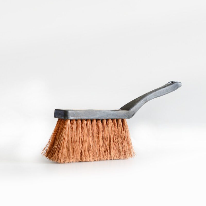 Natural coco fibre carpet brush