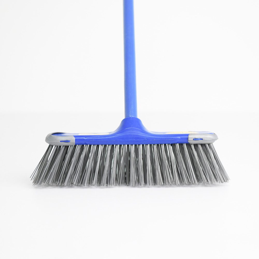 Outdoor Push Broom with Handle