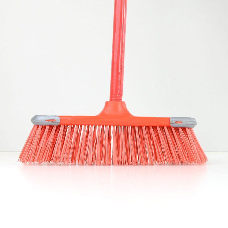 Straight Hard Push Broom with Handle