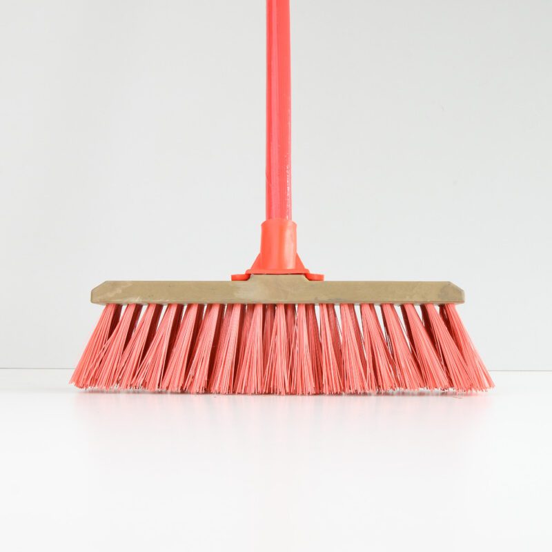 Plastic Medium Broom with Handle