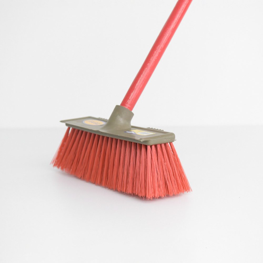 Scrapper Soft Broom with Handle