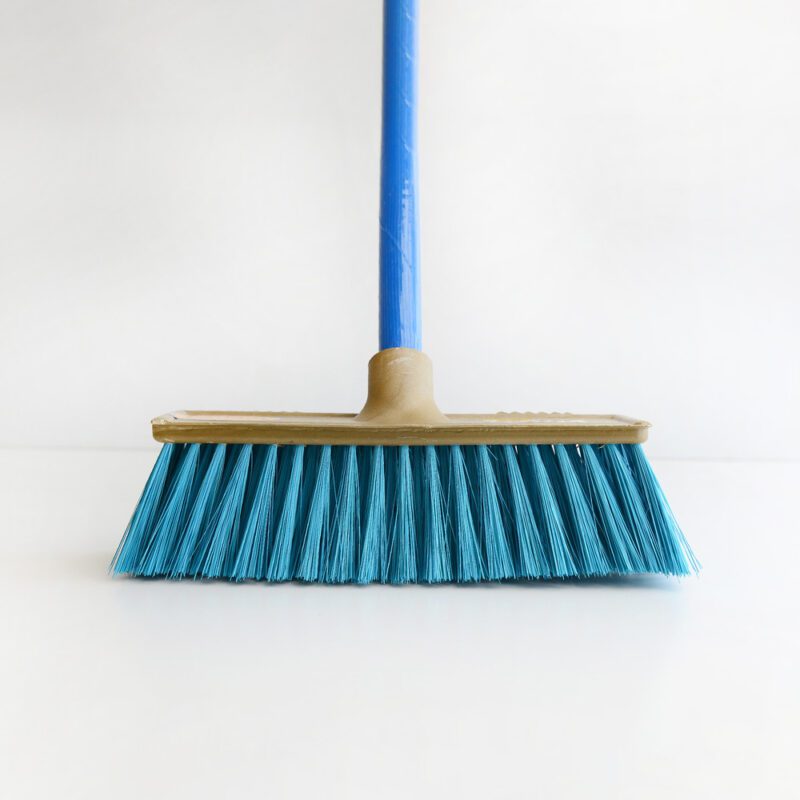 Scrapper Hard Broom with Handle