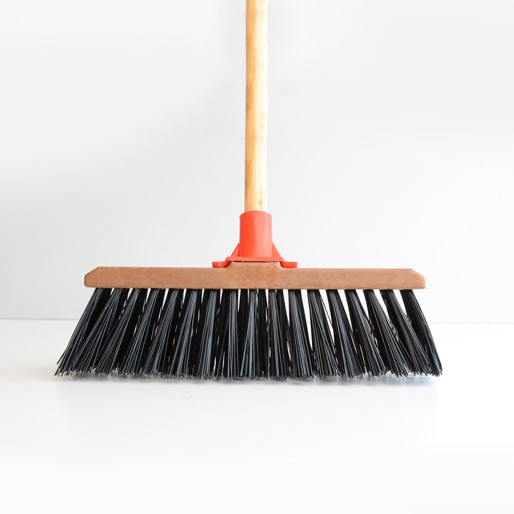 Hard Broom with Handle