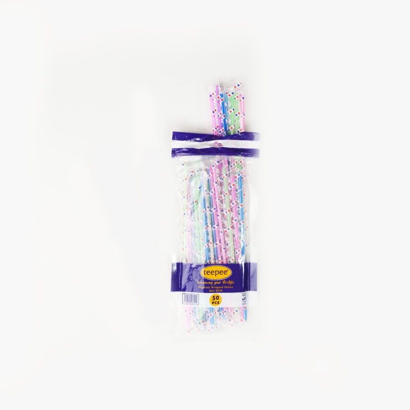 Poly Wrapped Party Straws