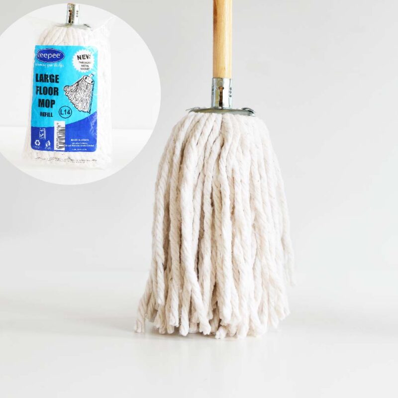 Large Threaded Metal Socket Mop Refill