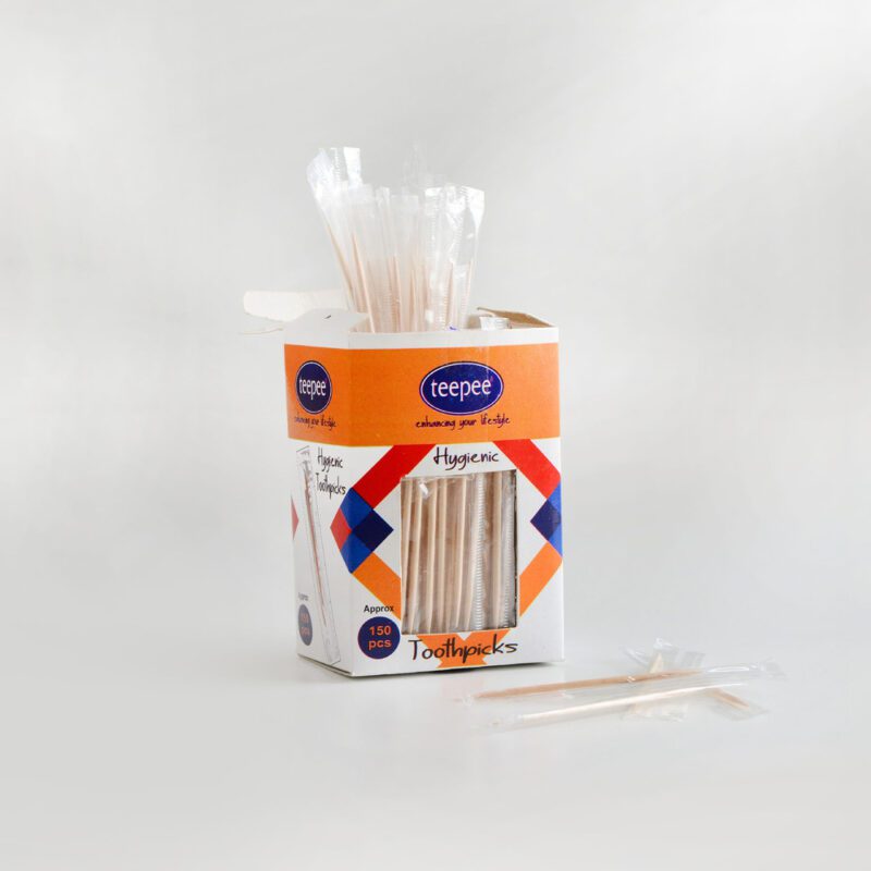 Wooden Toothpicks Box